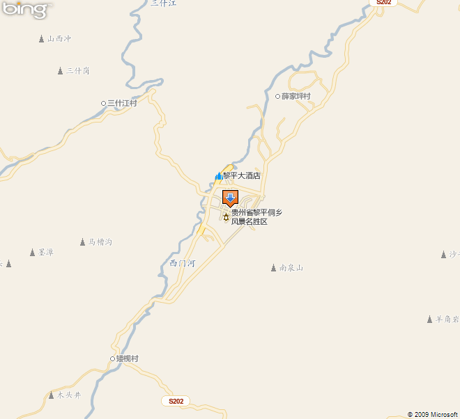 黔东南苗族侗族自治州黎平县地图