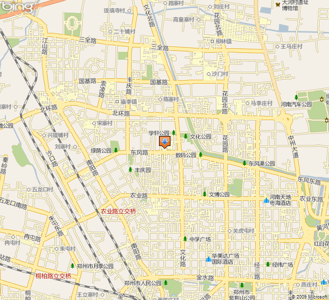 郑州市金水区地图图片