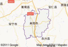 耒阳市地图