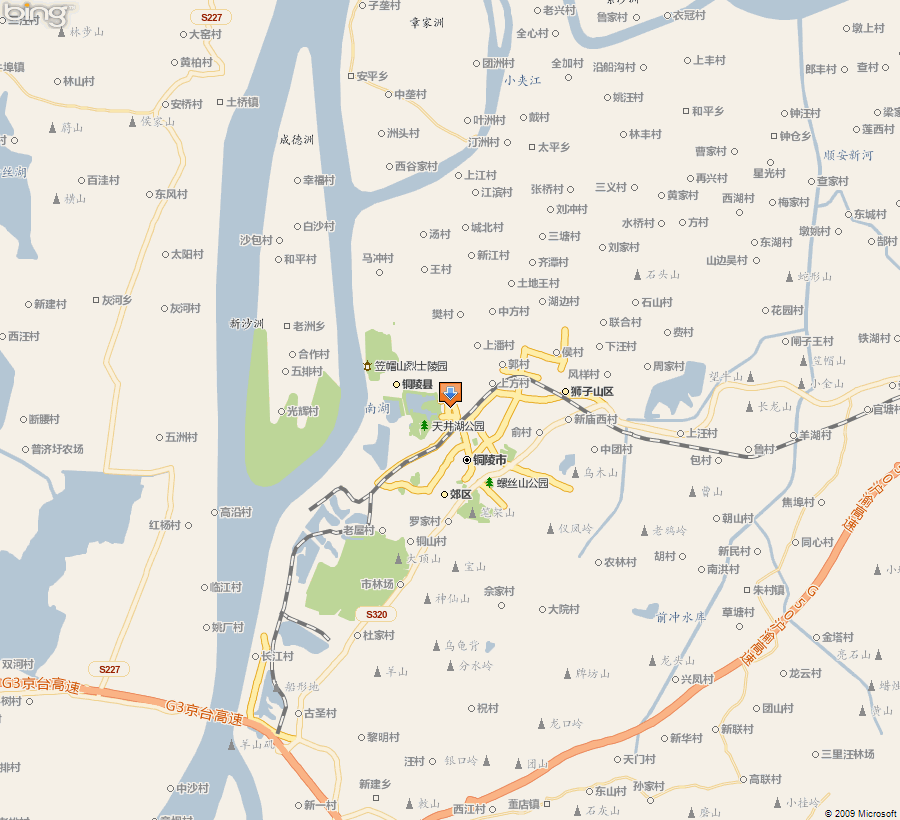 最新铜陵市地图查询 - 铜陵交通地图全图 - 安徽铜陵