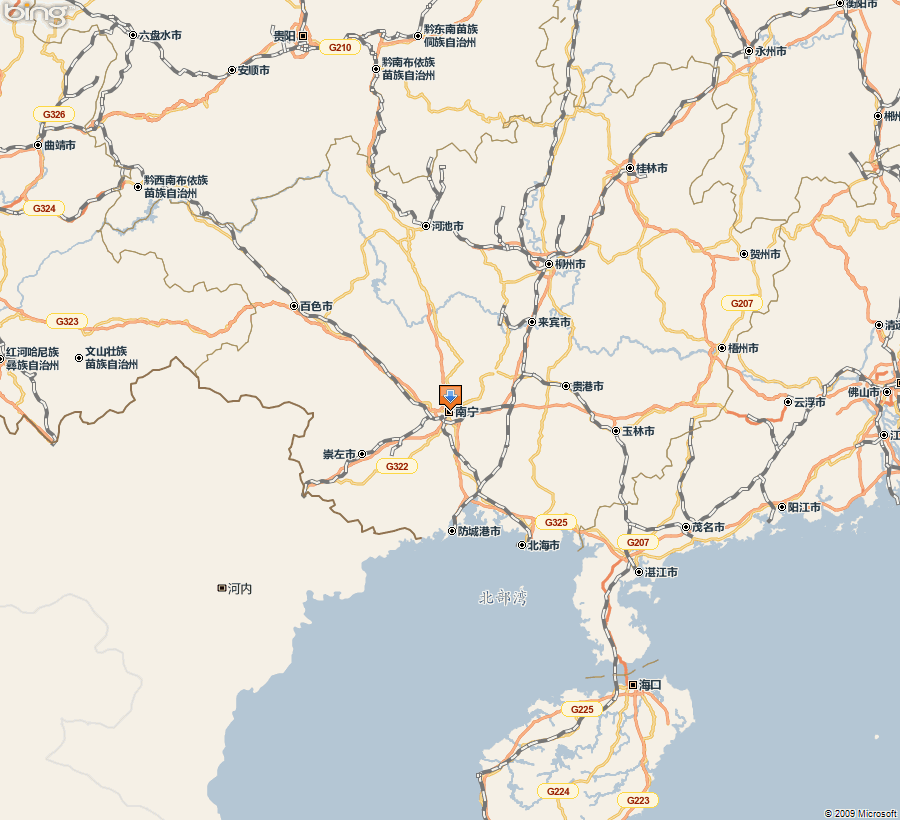 最新广西地图 - 地图全图