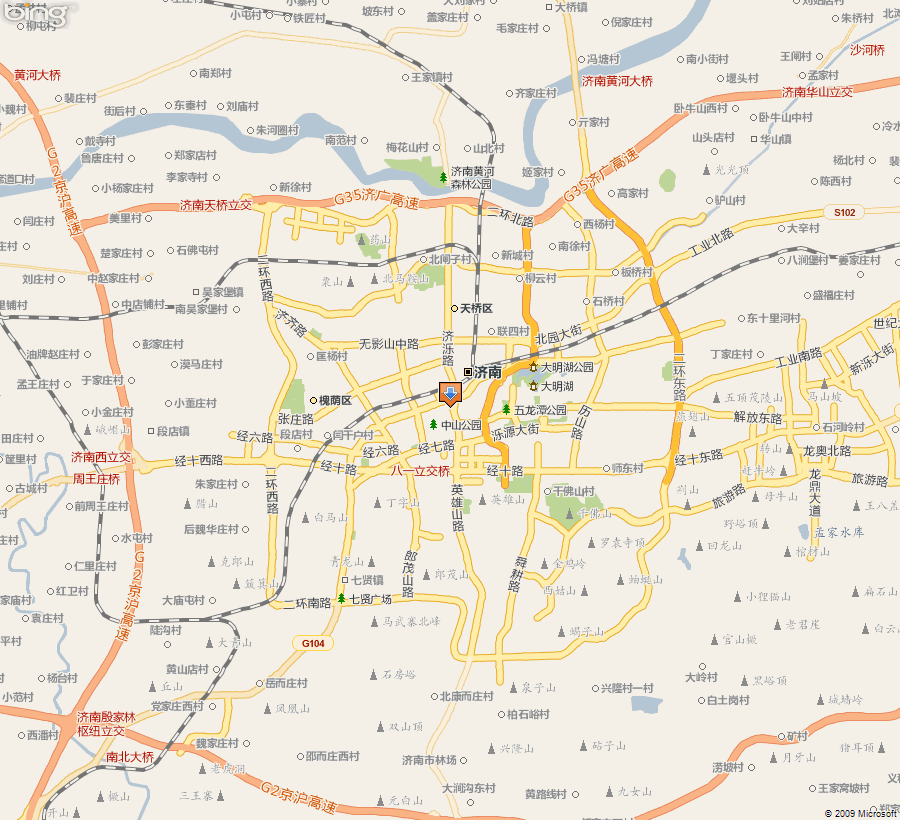 最新济南市地图查询 - 济南交通地图全图 - 山东济南地图下载