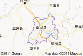 南城县地图