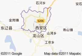 200(西安区邮编查询)                    西安区地图: 辽源矿业