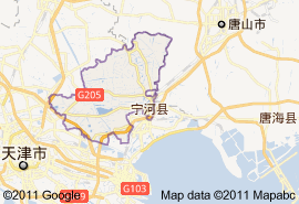 宁河县地图