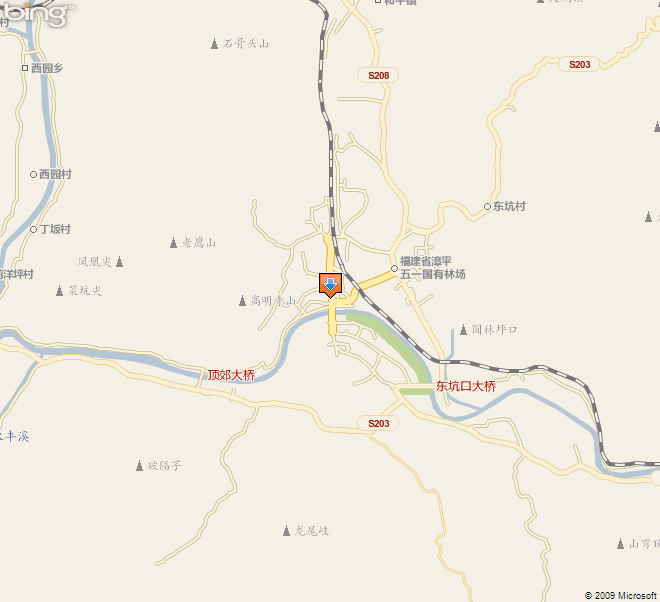 龙岩市漳平市地图