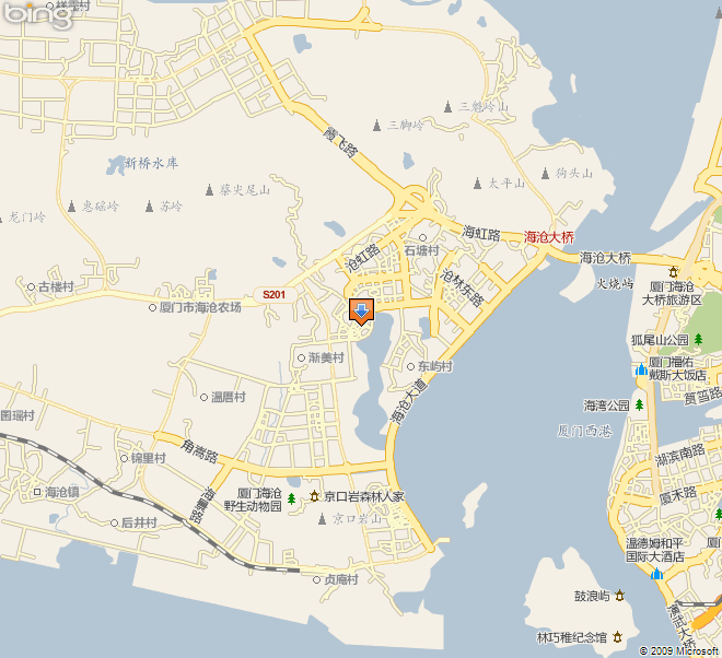 厦门市海沧区地图