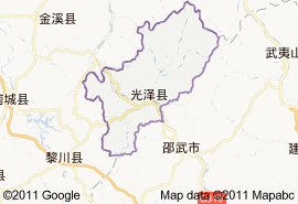 光泽县地图