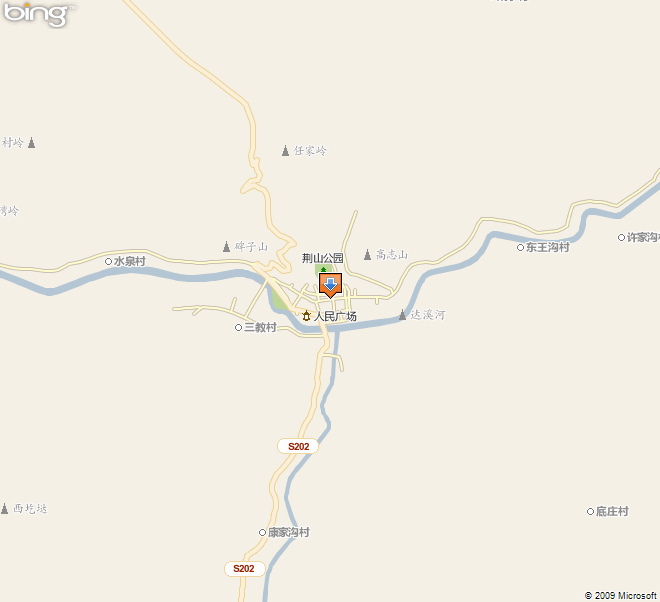 平凉市灵台县地图
