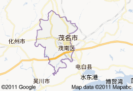 茂南区地图
