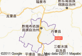 都匀市地图