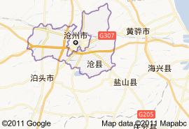 沧县地图