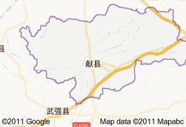 献县地图