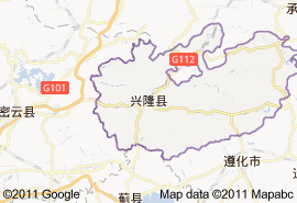 兴隆县地图