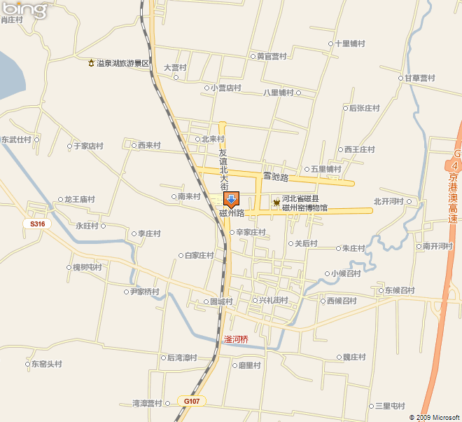 邯郸市磁县地图图片