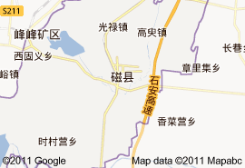 磁县地图