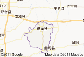 鸡泽县地图