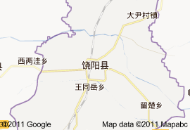 饶阳县地图