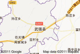 武强县地图
