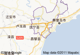 抚宁县地图