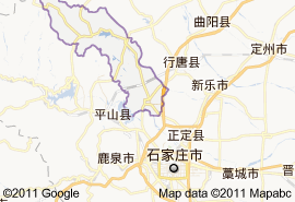 灵寿县地图