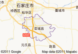 栾城县地图
