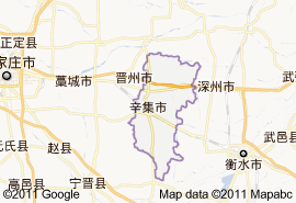 辛集市地图