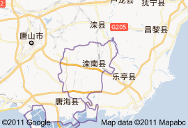 滦南县地图
