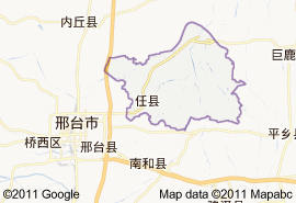 任县地图
