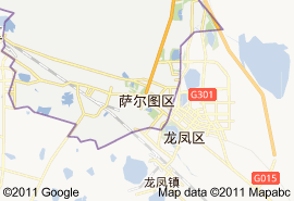 首页 黑龙江省 市 萨尔图区  萨尔图区地图: 市的,济中