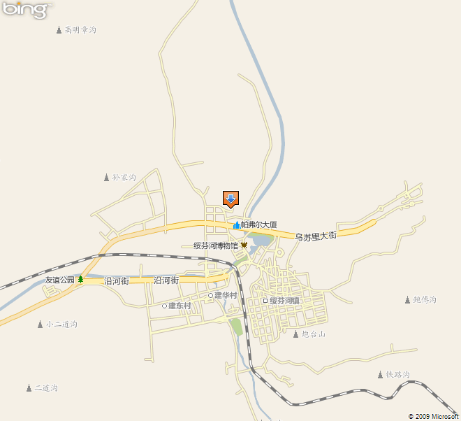 牡丹江市绥芬河市地图