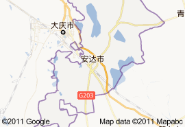 安达市地图