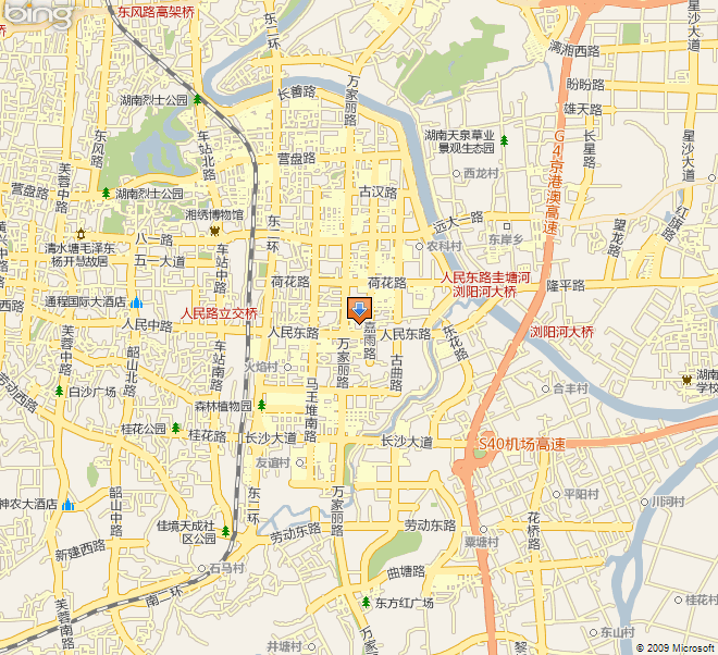 长沙芙蓉区地图全图;
图片