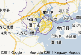 厦门市地图