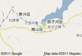 七台河市地图