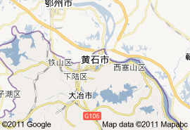 黄石市地图