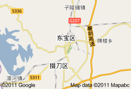 荆门市地图