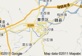 赣州市地图