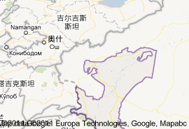 喀什地区地图