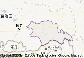 林芝地区地图