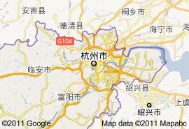 杭州市地图