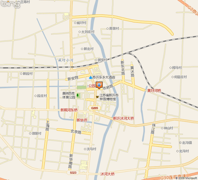 徐州市新沂市地图