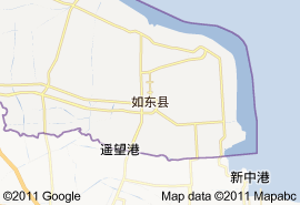 南通市如东县概况
