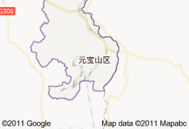 元宝山区地图
