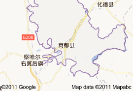 商都县地图