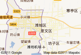 潍城区地图