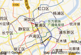 黄浦区地图