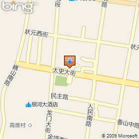 韩城市地图