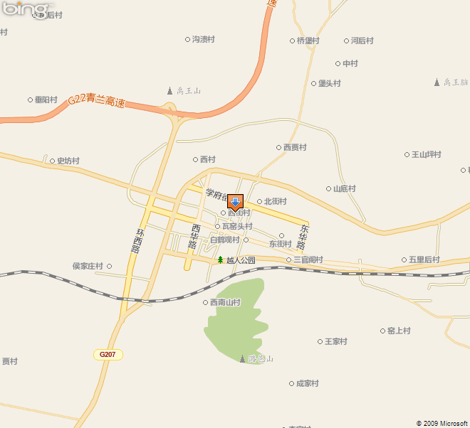 长治市潞城市地图