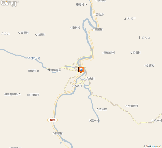 乐山市马边彝族自治县地图